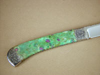 Ruby in Fuchsite has brilliant and vibrant colors, unique in the gemstone world